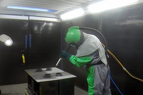 Dust Free Vacuum Blasting
